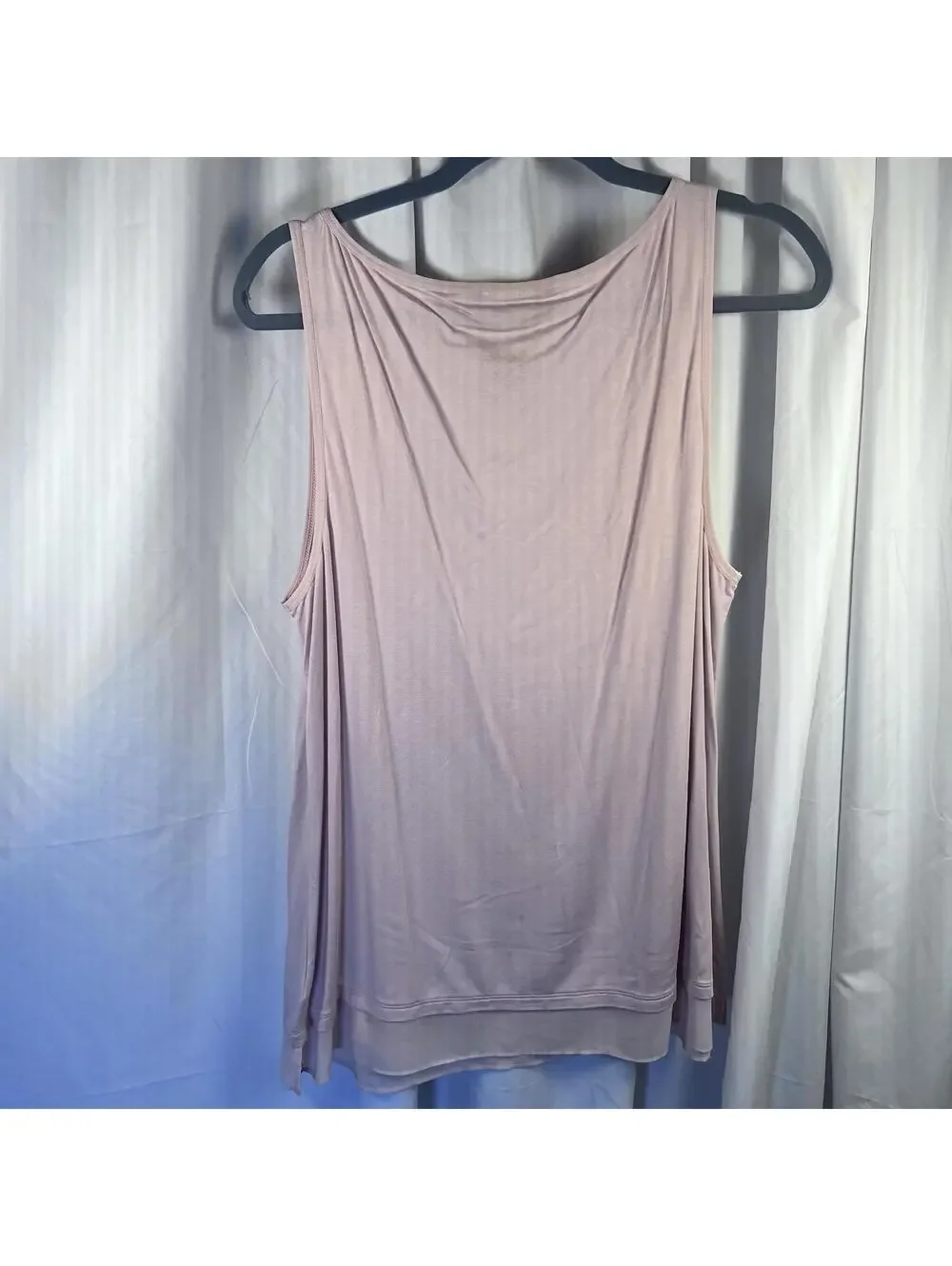 Womens Lauren Ralph Lauren Pale Pink Loose Longline Cardigan (L)  And Tank (XL)